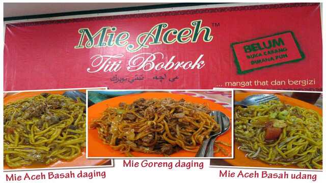 Mie Aceh Titi Bobrok